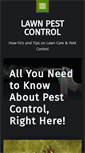 Mobile Screenshot of lawnpestcontrol.com